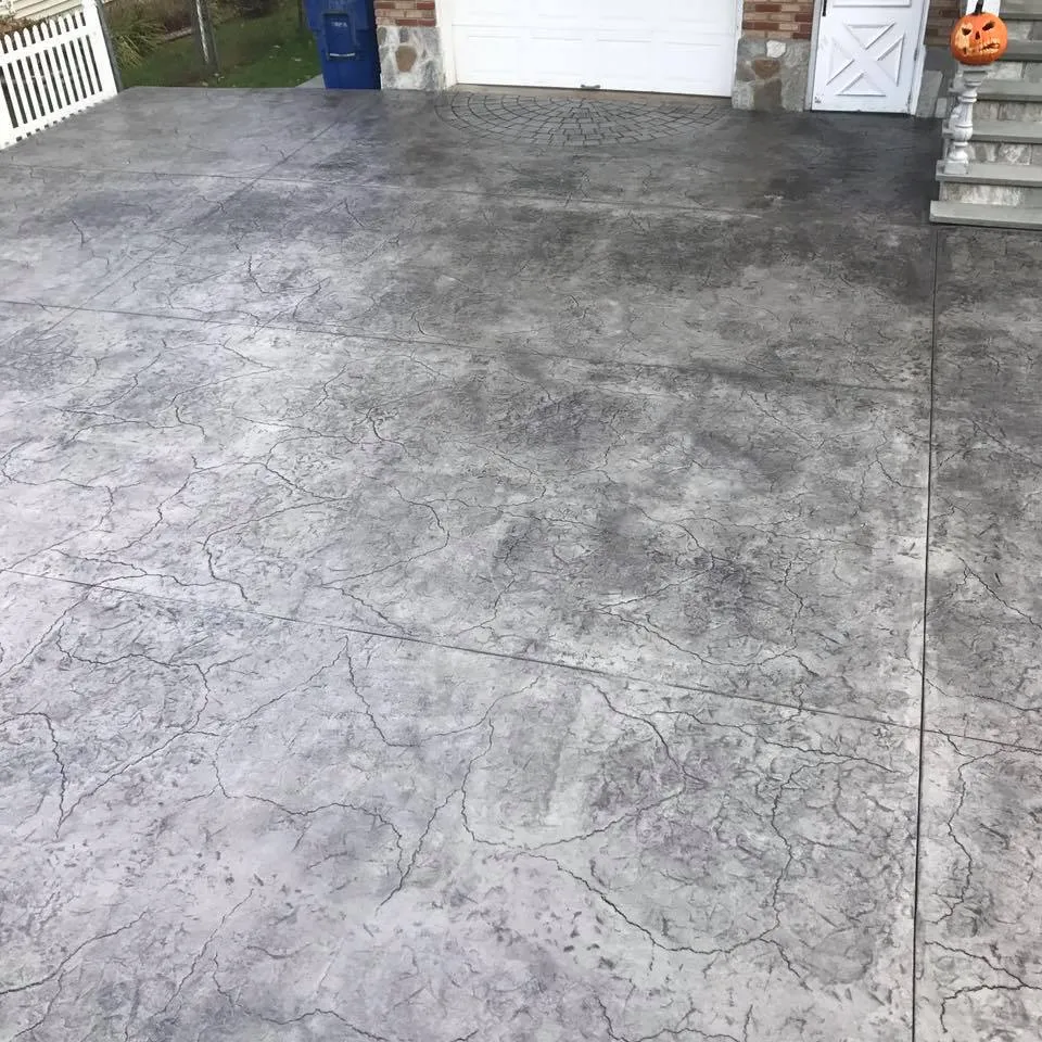 Decorative concrete project by Decorative Concrete of CT