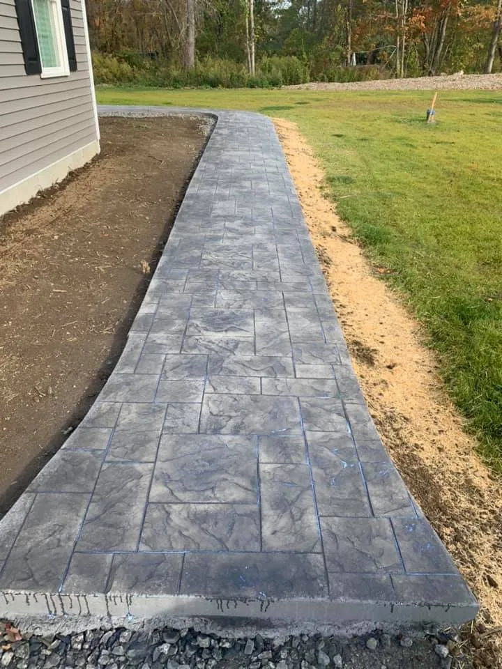 Decorative concrete project by Decorative Concrete of CT