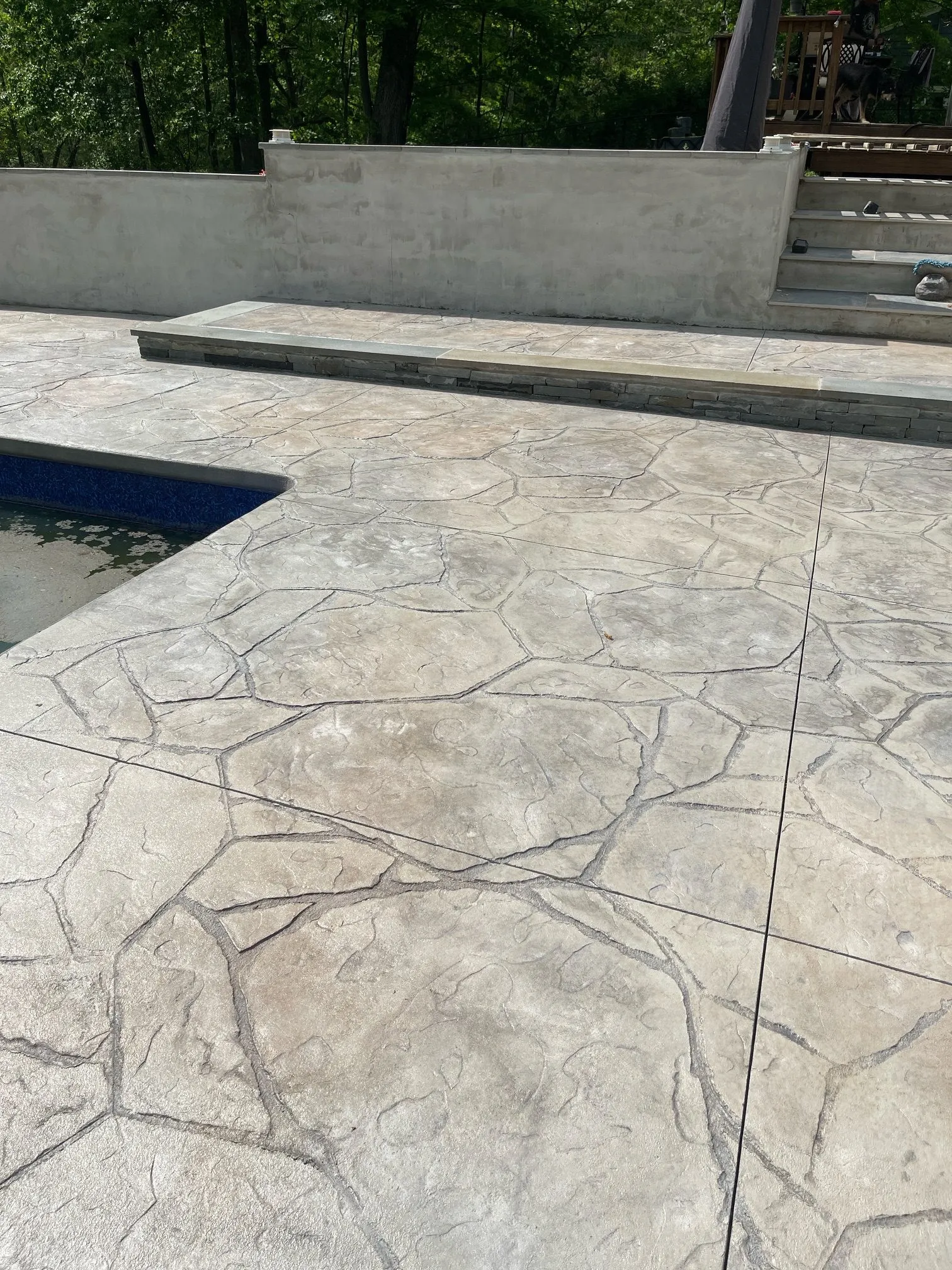 Concrete project by Decorative Concrete of Connecticut