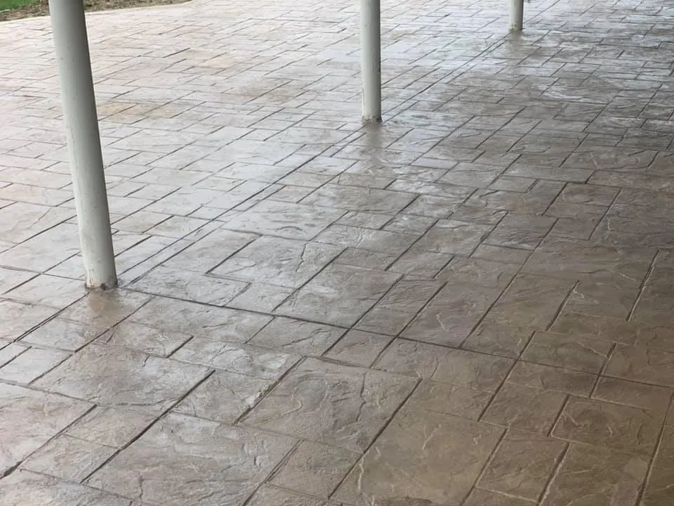 Decorative concrete project by Decorative Concrete of CT