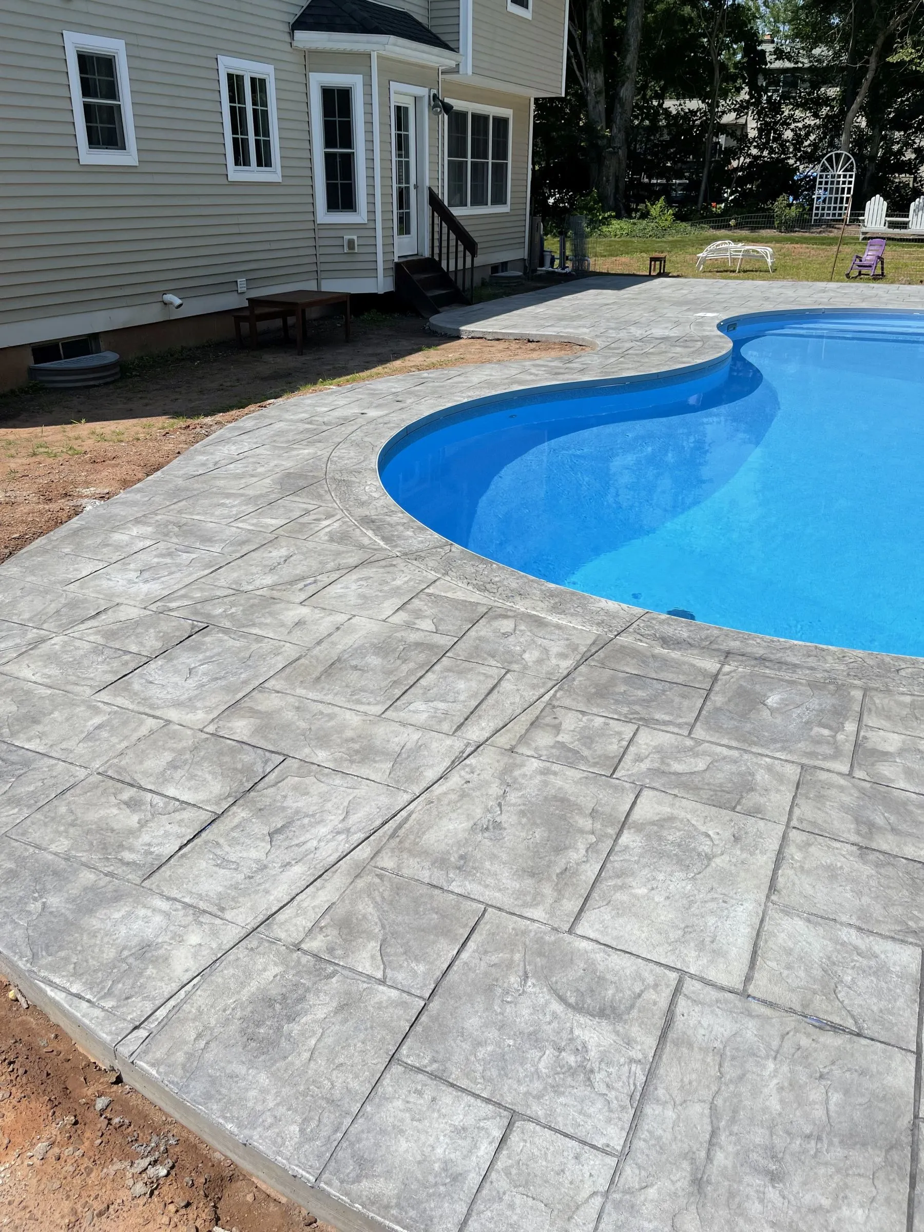 Concrete project by Decorative Concrete of Connecticut
