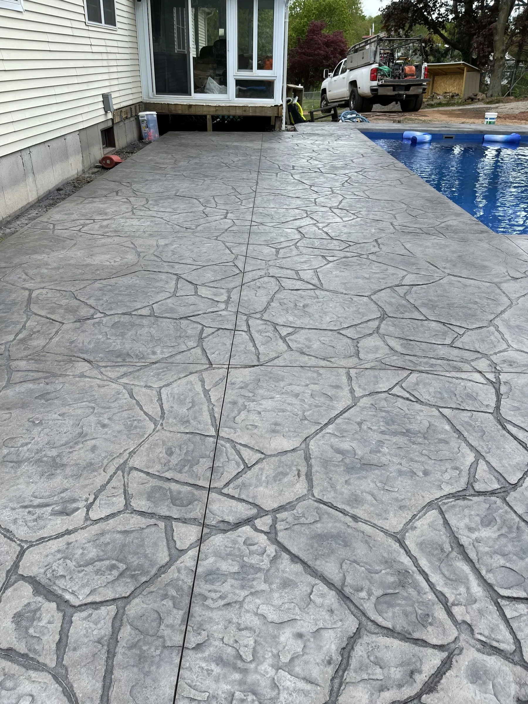 Concrete project by Decorative Concrete of Connecticut