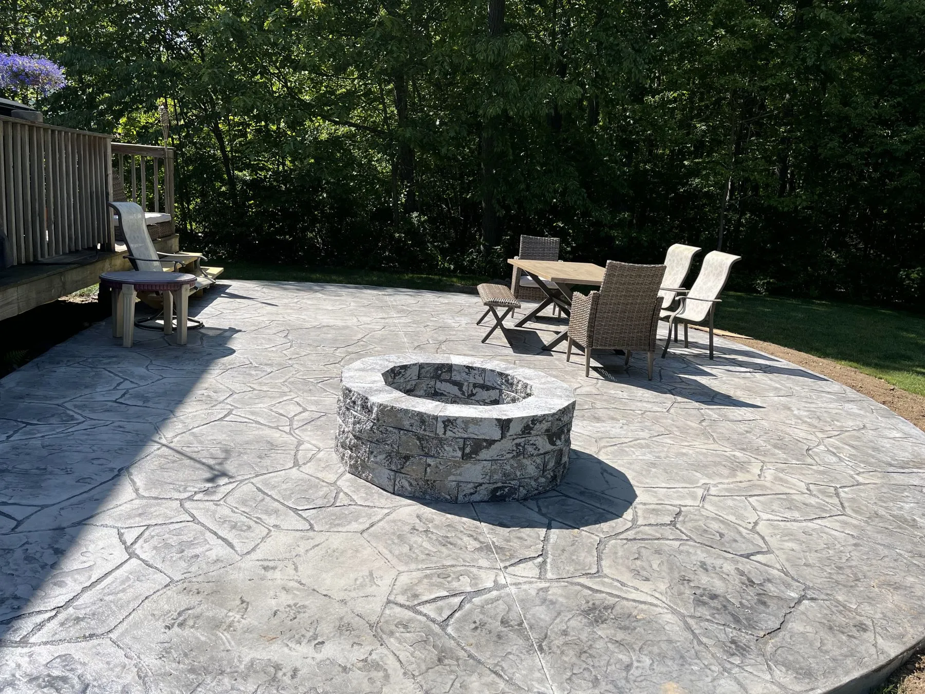 Concrete project by Decorative Concrete of Connecticut