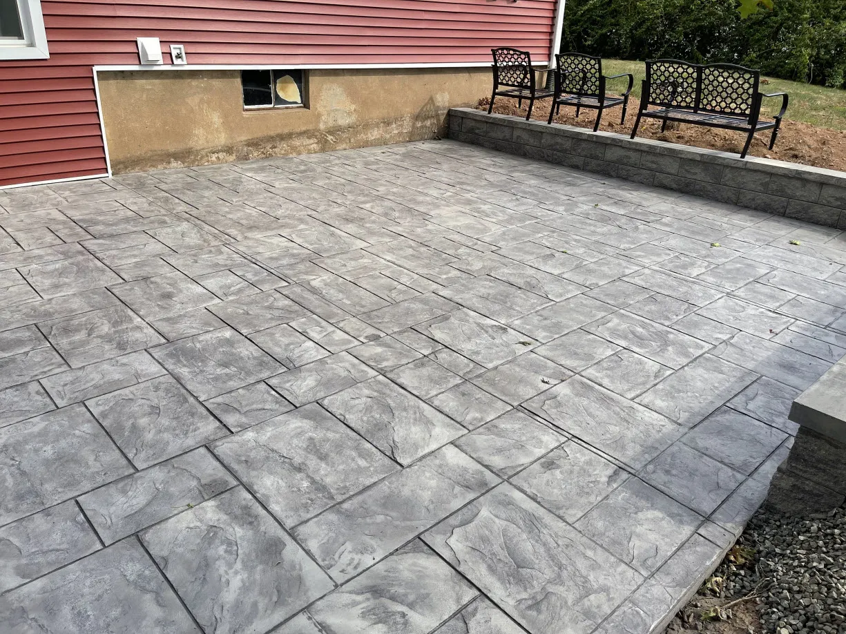 Concrete project by Decorative Concrete of Connecticut