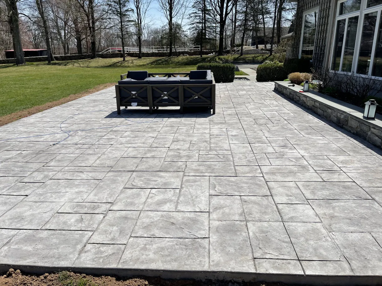 Concrete project by Decorative Concrete of Connecticut